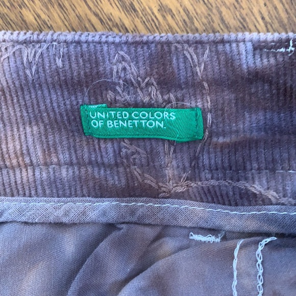 Unique tie dye low rise Cords - Picture 2 of 4